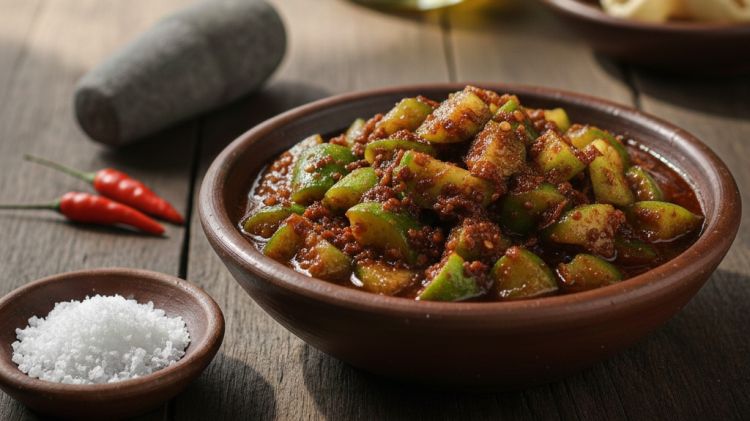 Resep rujak timun terasi bakar yang nendang, rahasia camilan segar saat cuaca panas