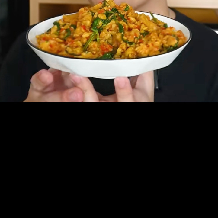 Cara membuat sambal tempe kangkung pedas, ide lauk sat-set yang bikin boros nasi