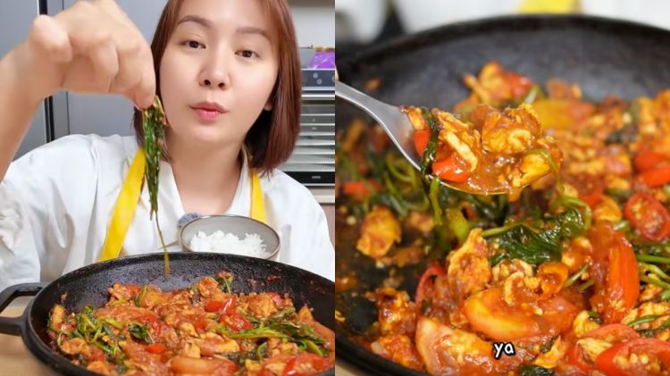 Resep kangkung ayam terasi hotplate, menu ala restoran yang bisa dibuat di rumah