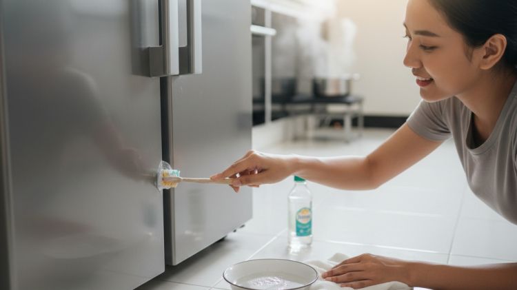 Cara perbaiki karet kulkas longgar cuma pakai 2 bahan dapur, ampuh
