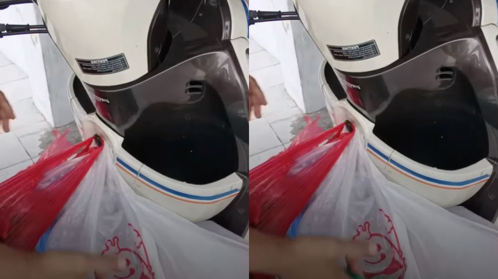 Cara jitu tambah kapasitas gantungan motor, solusi praktis buat emak-emak saat belanja banyak