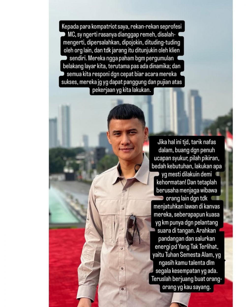 Profesionalitas saat dibentak dan diremehkan, curhat Choky Sitohang hadapi sikap arogan oknum pejabat 