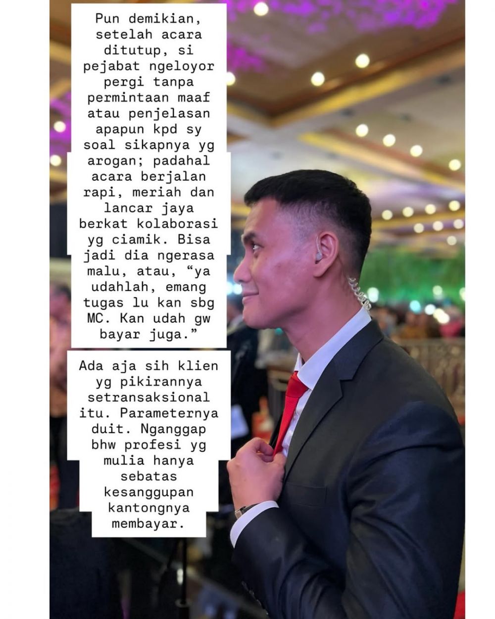 Profesionalitas saat dibentak dan diremehkan, curhat Choky Sitohang hadapi sikap arogan oknum pejabat 
