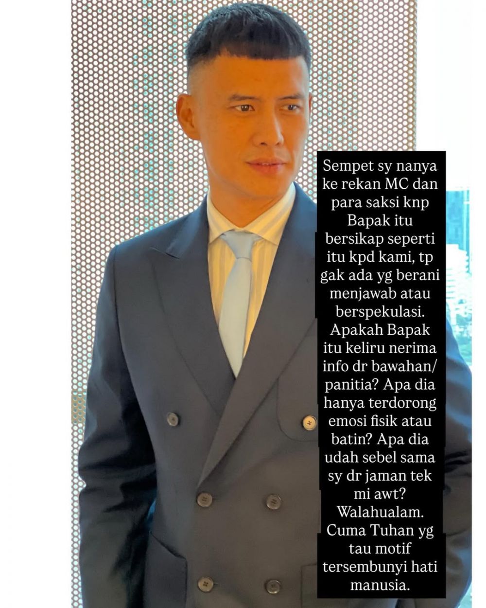 Profesionalitas saat dibentak dan diremehkan, curhat Choky Sitohang hadapi sikap arogan oknum pejabat 