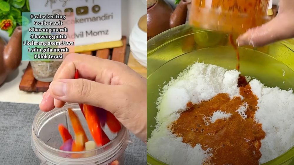 Cara membuat urap daun kencur yang lezat, tetap hijau segar, dan tak cepat basi