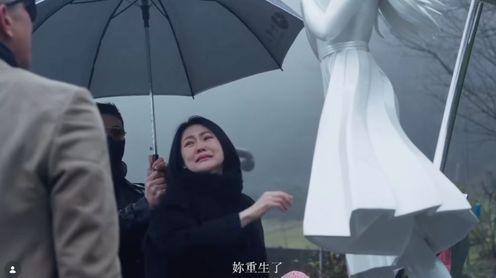 Setahun kepergian Barbie Hsu, Koo Jun Yup resmikan patung memorial istri yang didesain sendiri
