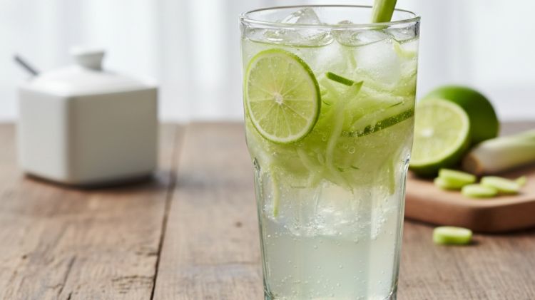 Cara membuat es timun serut dengan aroma sereh yang menenangkan saat buka puasa