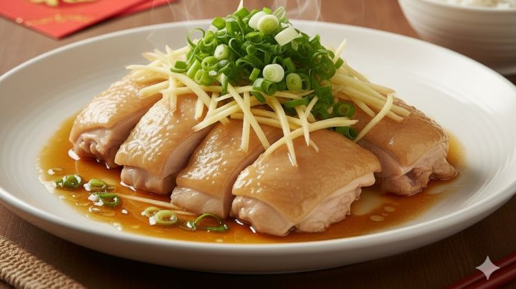 Resep ayam jahe kukus simpel, hidangan hangat saat kumpul keluarga Imlek
