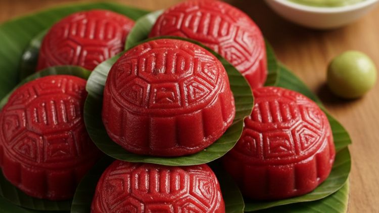 Resep kue ku kacang hijau tradisional, tekstur lentur dan anti gagal