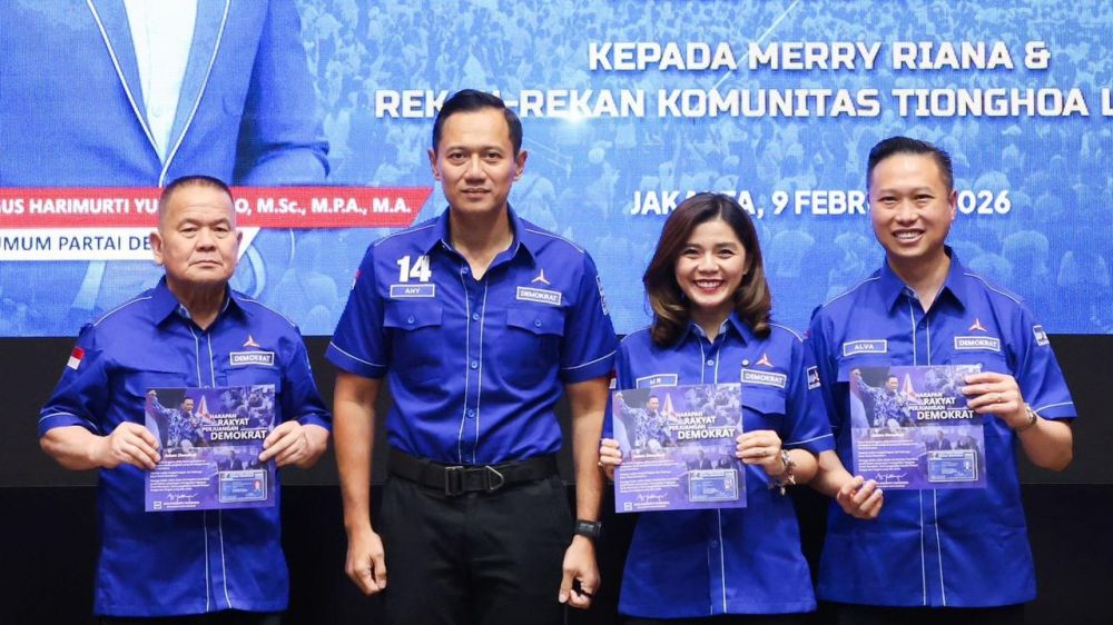 Merry Riana Partai Demokrat Instagram/@merryriana