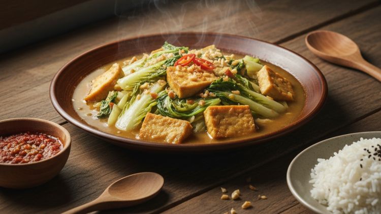 3 Resep olahan sawi putih kuah nyemek, hidangan segar penambah imun saat puasa