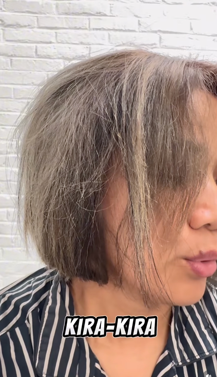 5 Potret Nirina Zubir gagal total warnai rambut beruban, bikin syok dan kesel banget