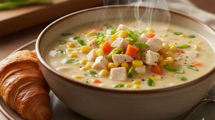 Cara membuat cream soup ayam jagung yang mirip restoran cepat saji KFC