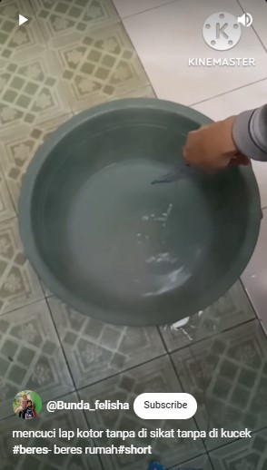 Lupakan sitrun, ini rahasia serbet dapur bersih maksimal hanya dengan rendaman simpel