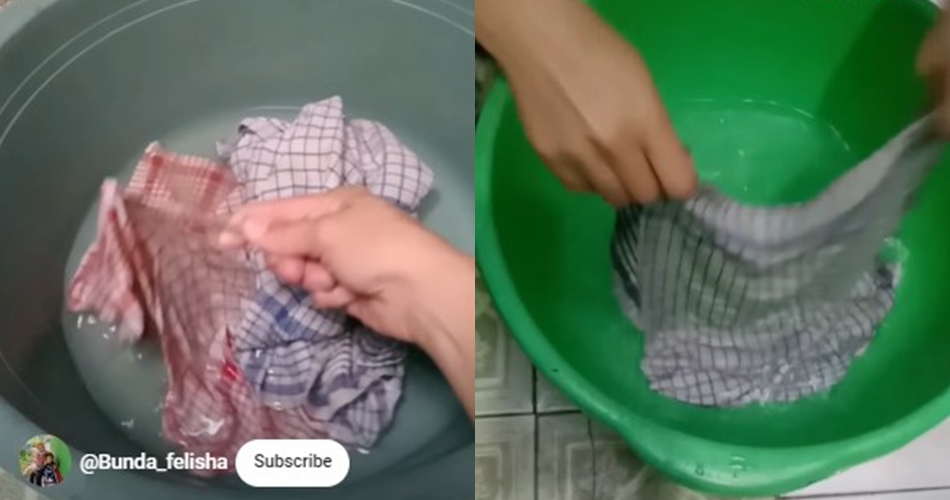 Lupakan sitrun, ini rahasia serbet dapur bersih maksimal hanya dengan rendaman simpel