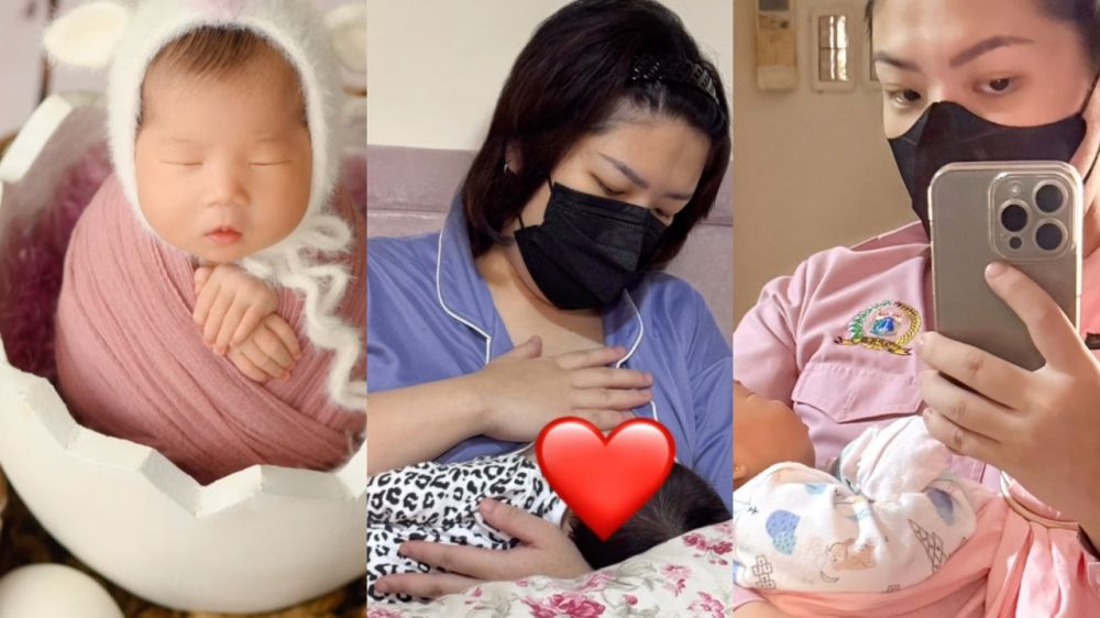 7 Potret Tina Toon menikmati peran jadi ibu baru, kadang asyik, kadang rungkad