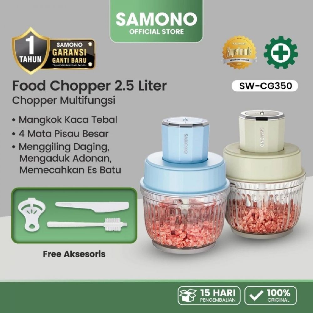 5 Rekomendasi Chopper murah dan bisa awet, memasak jadi gampang dan nggak ribet
