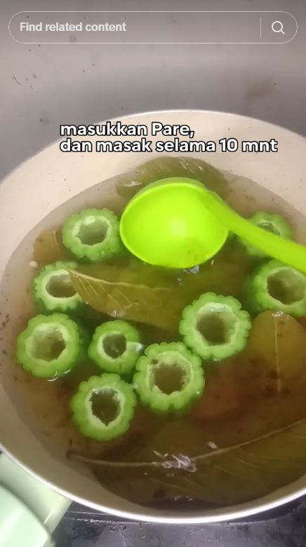 Tutorial menghilangkan rasa pahit pare untuk siomay dan lalapan, hasilnya maksimal