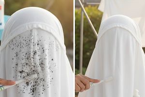 Cara membersihkan noda jamur di mukena putih pakai bahan dapur agar harum awet seperti laundry