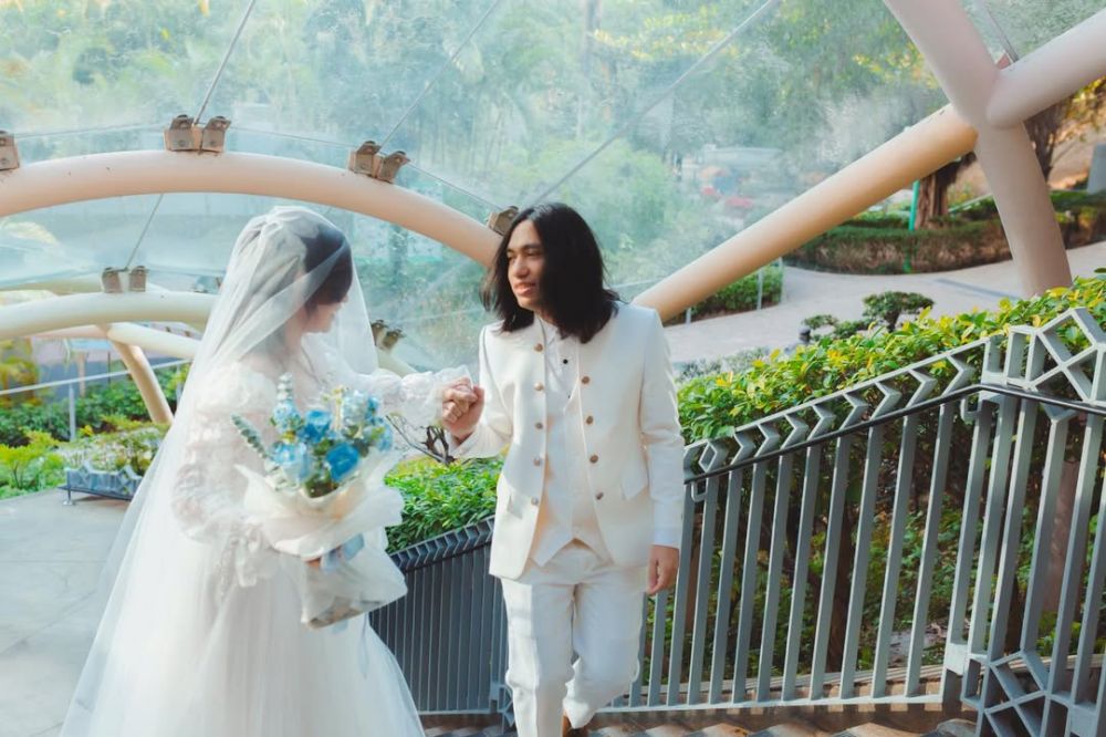 7 Potret pernikahan privat Ayushita dan Gerald Situmorang, ternyata sudah sah sejak Januari 2026