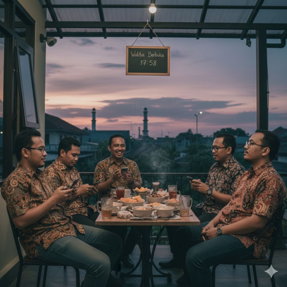 30 Quotes ngabuburit seru 2026, kalimat santai menanti maghrib agar puasa nggak terasa!