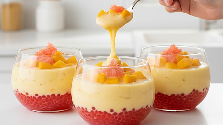 Resep mango sago, ide takjil mewah ala restoran untuk buka puasa