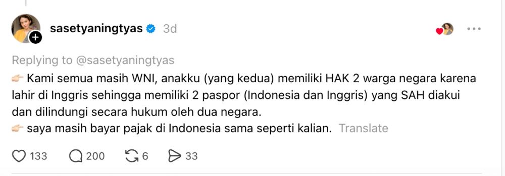 Dwi Sasetyaningtyas LPDP &copy; 2026 brilio.net