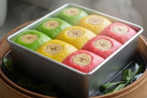 Resep nagasari loyang anti ribet, solusi jajanan pasar tanpa bungkus daun