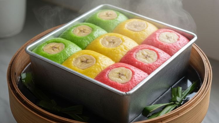 Resep nagasari loyang anti ribet, solusi jajanan pasar tanpa bungkus daun