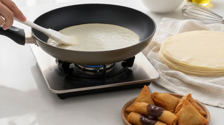 Rahasia kulit lumpia 2 bahan anti gagal, solusi ekonomis untuk aneka gorengan