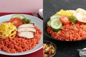 Resep nasi goreng merah untuk sahur yang siap dalam 10 menit, bisa dari bahan seadanya di kulkas