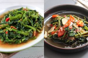 Resep kangkung lezat untuk berbuka, ternyata ini caranya agar nutrisinya tetap terjaga usai dimasak