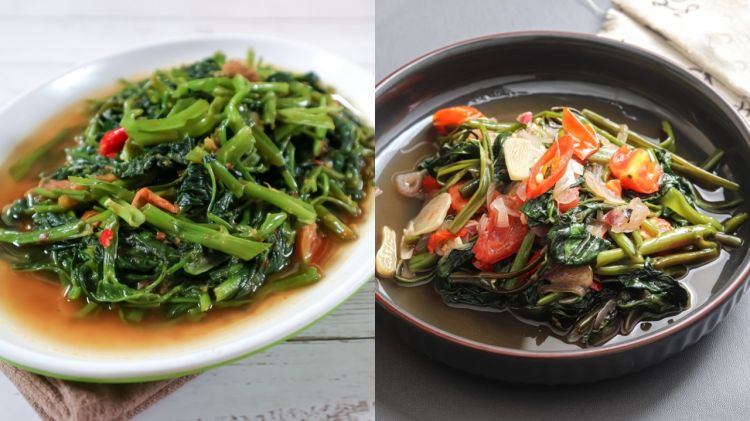 Resep kangkung lezat untuk berbuka, ternyata ini caranya agar nutrisinya tetap terjaga usai dimasak