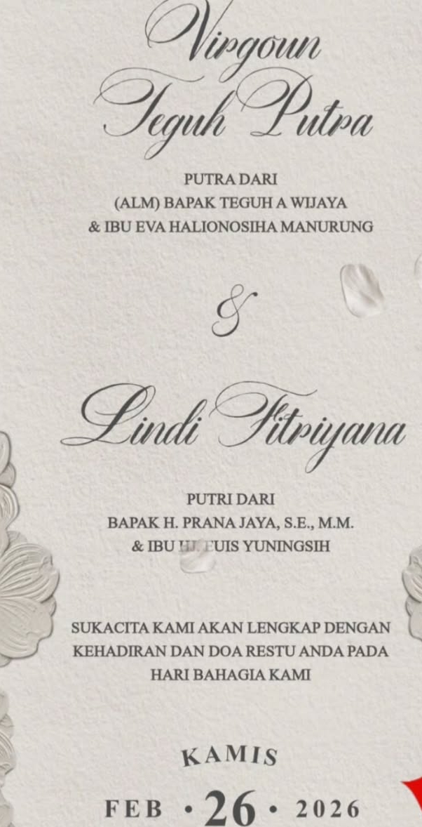 Beredar undangan pernikahan Virgoun di bulan Ramadan, ini profil calon pengantinnya