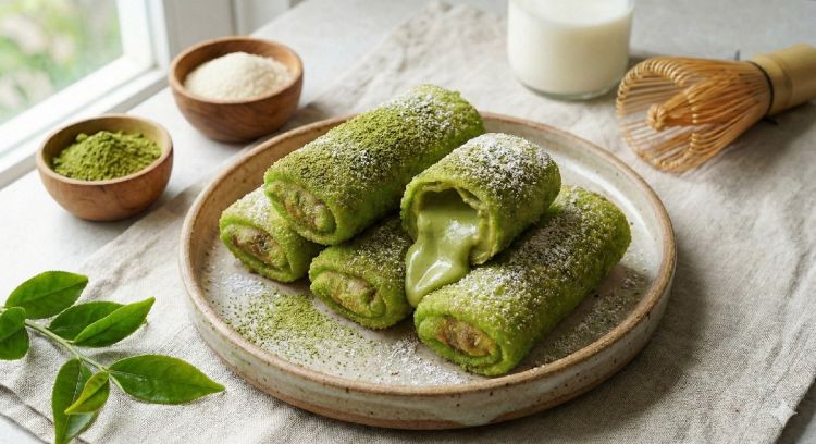Resep risol matcha yang viral, isiannya meluber dan rasanya lezat cocok untuk berbuka puasa
