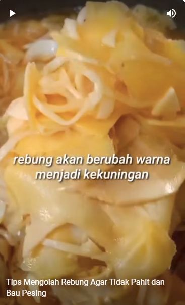Rahasia rebung tidak bau pesing dan pahit, cukup pakai 1 bahan tambahan saat merendam