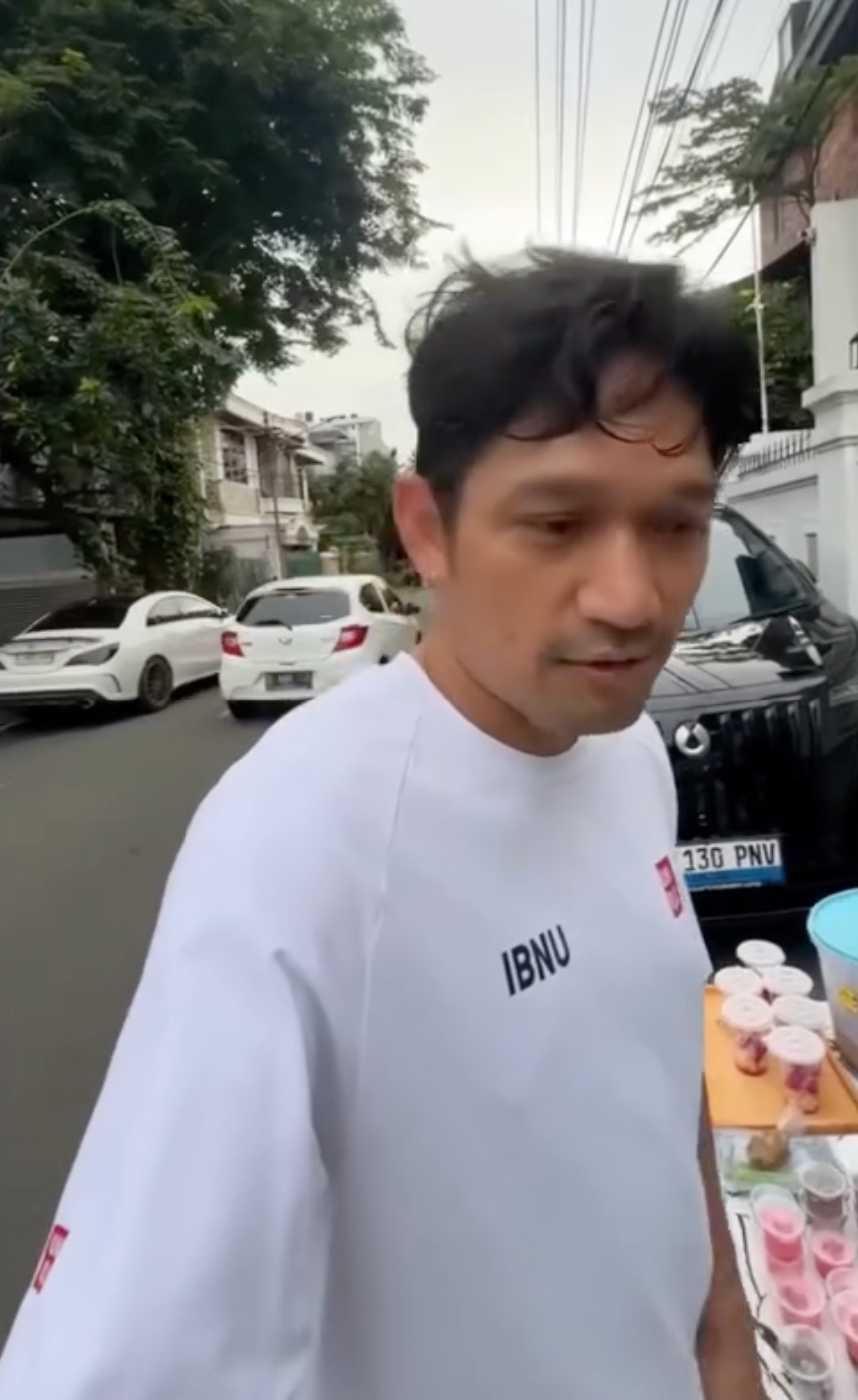 Anak Ibnu Jamil jualan takjil Instagram/@ibnujamilo