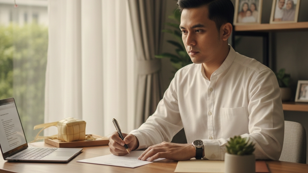 5 Contoh surat resign setelah Lebaran yang sopan dan tetap profesional