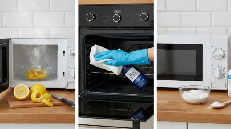 Oven dan microwave bau gosong? Bersihkan 5 menit dengan 3 bahan simpel