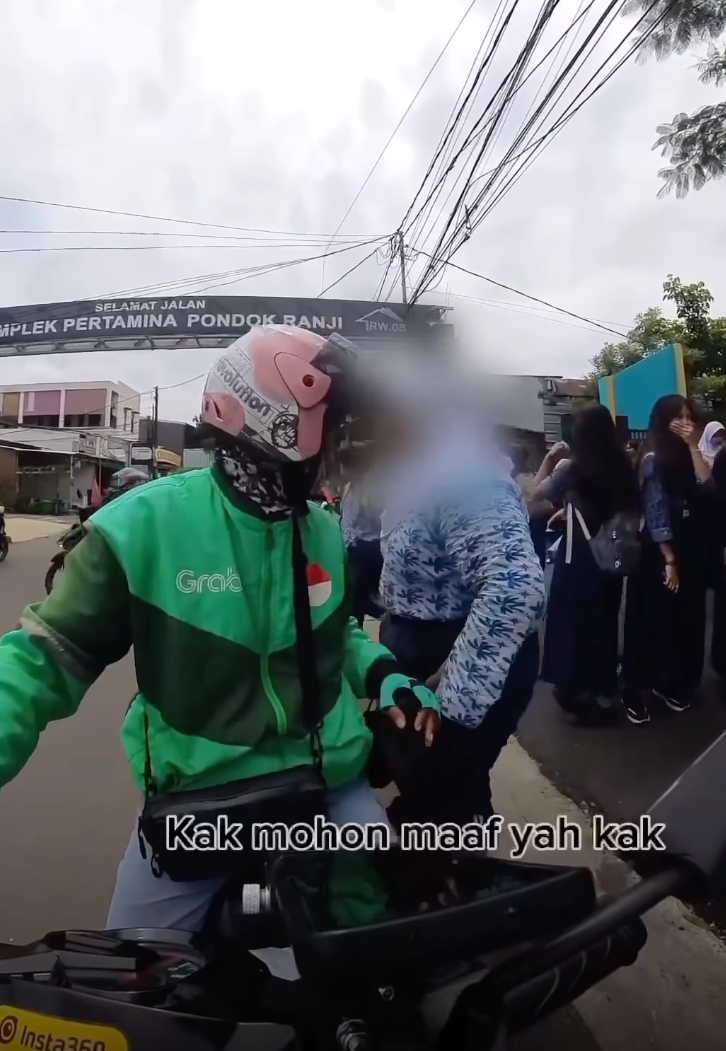 Klarifikasi Driver Ojol Tolak Siswi SMP TikTok @ojol.fakegps