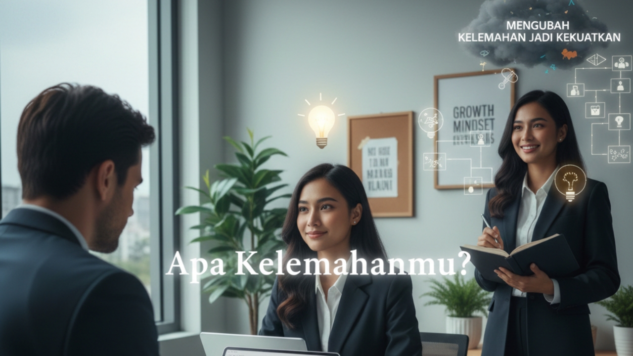 5 Contoh jawaban jujur pertanyaan "Apa Kelemahanmu?" agar profesional di depan HRD
