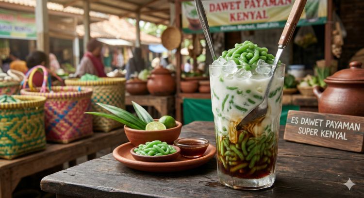 5 Variasi resep cendol dawet tepung beras yang kenyal dan segar buat buka puasa