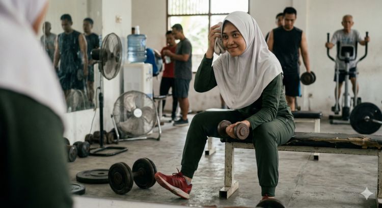 30 Caption gym lucu Instagram, ide kata-kata kocak biar postingan makin rame