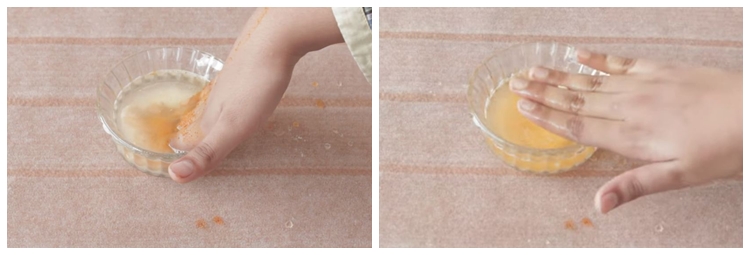 Tangan kuning kena kunyit? Gunakan 2 bahan dapur ini agar bersih seketika