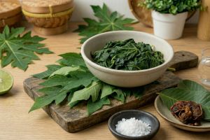 Pahitnya hilang total! Cara masak daun pepaya favorit keluarga tanpa tanah liat