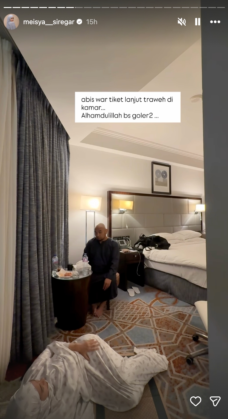 Dampak ketegangan Timur Tengah 2026, Meisya Siregar dan Bebi Romeo harus war ticket pulang Indonesia