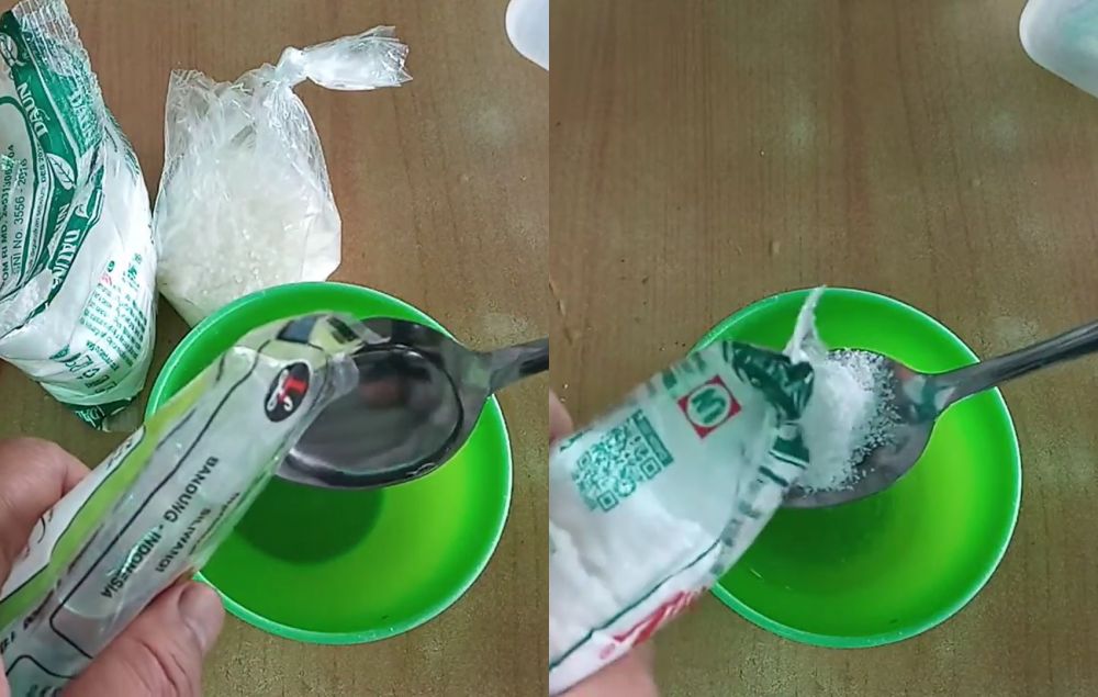 Kombinasi cuka dan 2 bahan dapur ini ampuh rontokkan kerak hitam di gayung