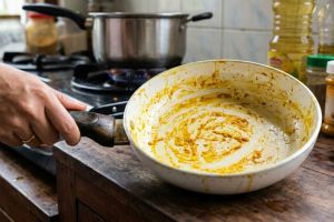 Cara menghilangkan noda kunyit di panci antilengket tanpa merusak lapisan