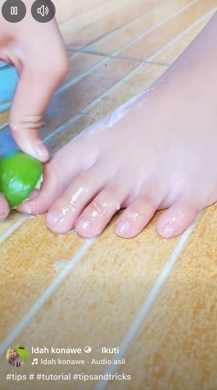 Cara bikin kuku kaki glowing modal bahan dapur, hemat tanpa perlu ke salon