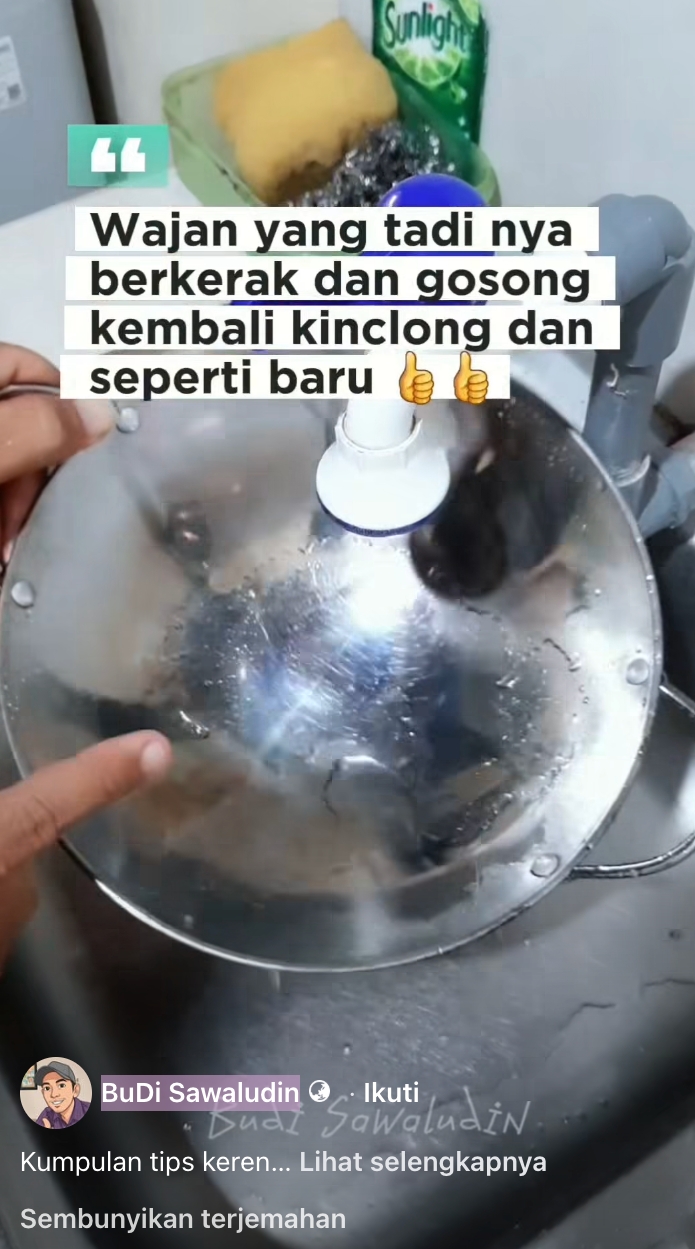 Nyesel baru tahu sekarang, rahasia wajan bersih tanpa kerak cuma pakai pasta gigi dan bahan dapur ini
